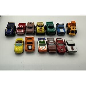 Vintage Micro Machines Mini Hot Wheels Lot‎ Of 13 80s 90s